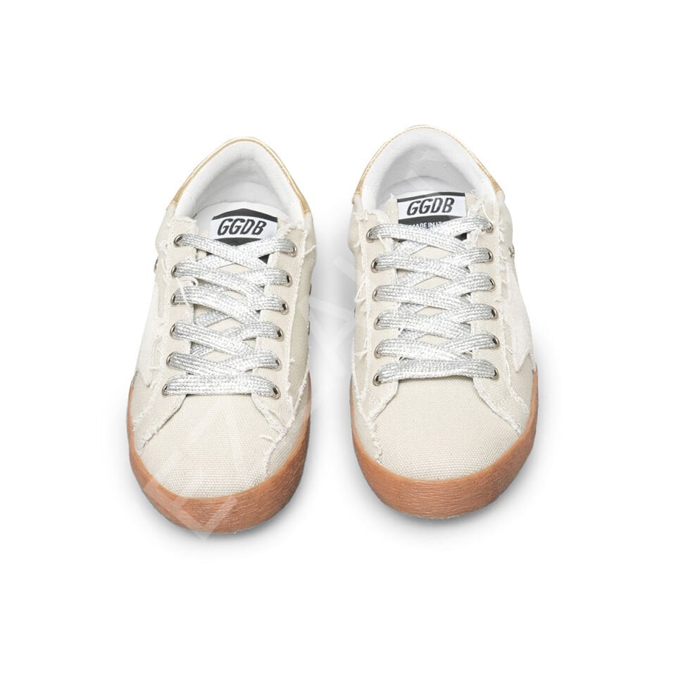 Gg 639 Gri Kumaş Arkası Gold Kadın Ayakkabı