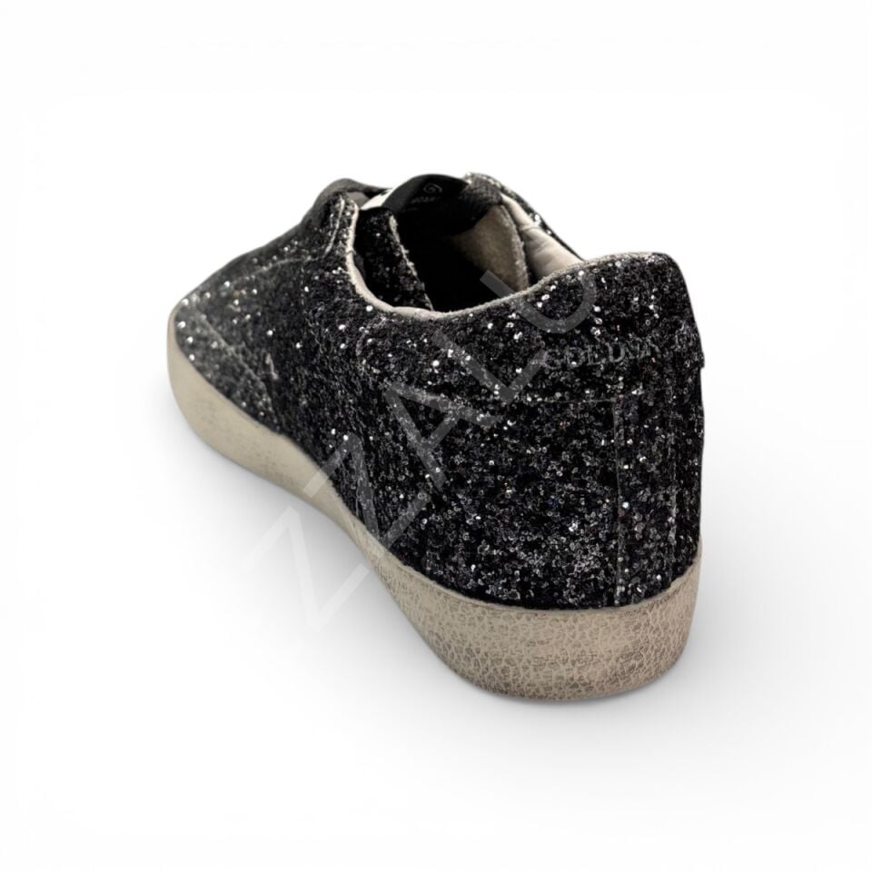 Gg 1031 Gri Simli Kadın Ayakkabı