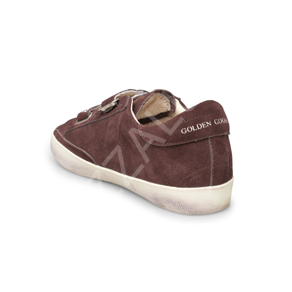 Gg 661 Kahve Süet Cırtlı Kadın Ayakkabı