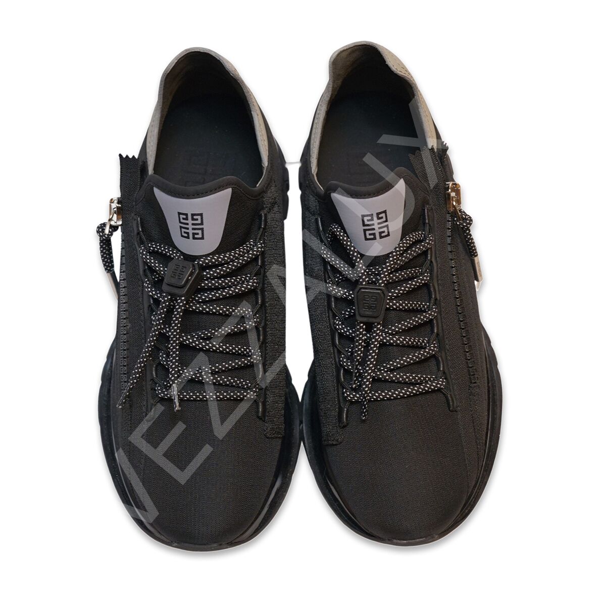 Givenchy 868 Siyah Fermuarlı Erkek Ayakkabı