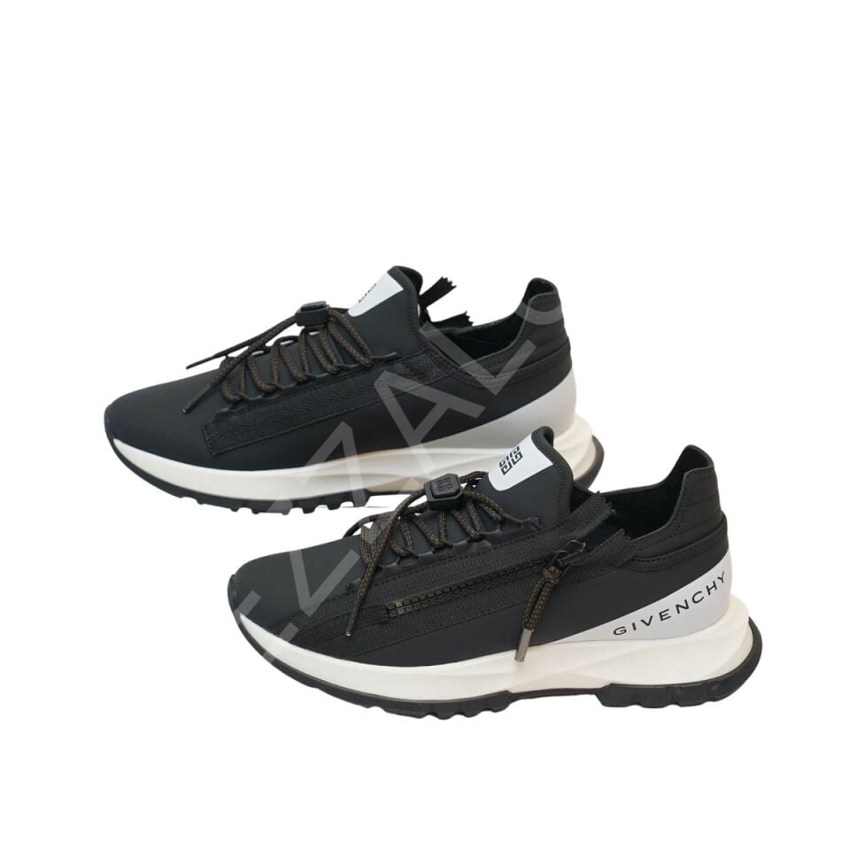 Givenchy 999 Full Siyah Taban Beyaz Erkek Ayakkabı