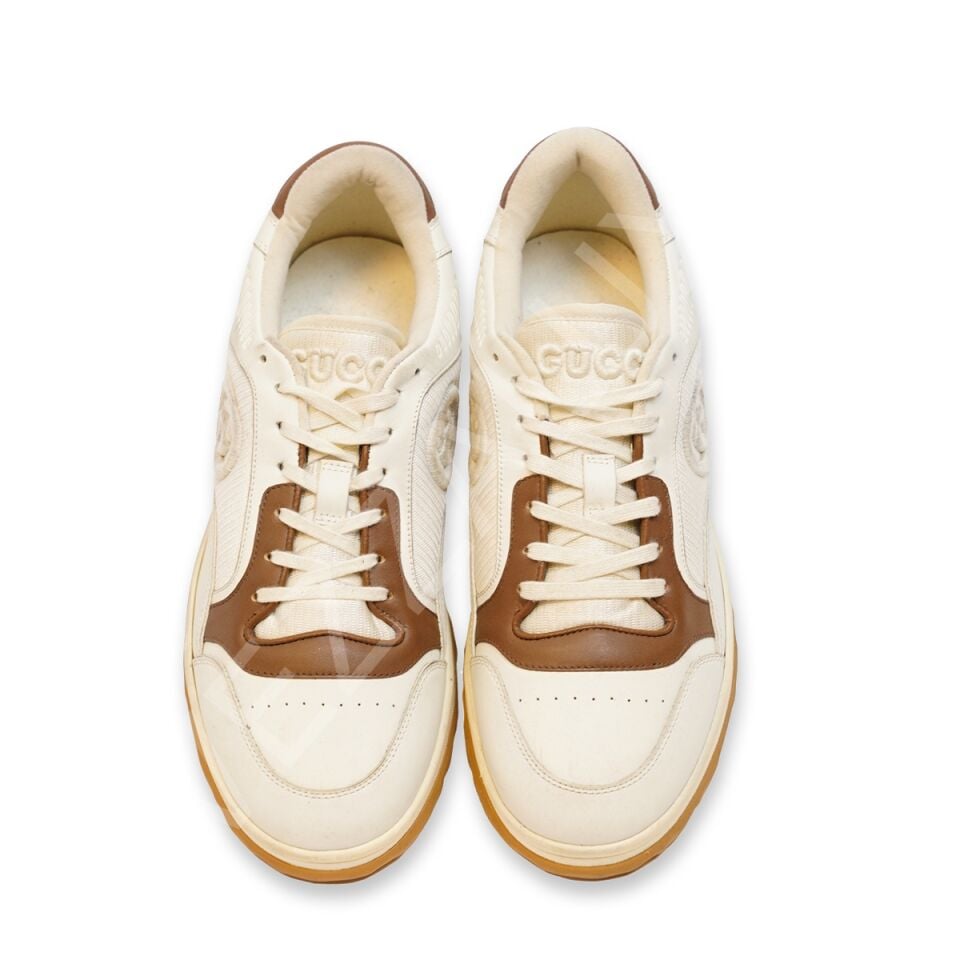 Gucci 947 Krem Kahve Erkek Ayakkabı