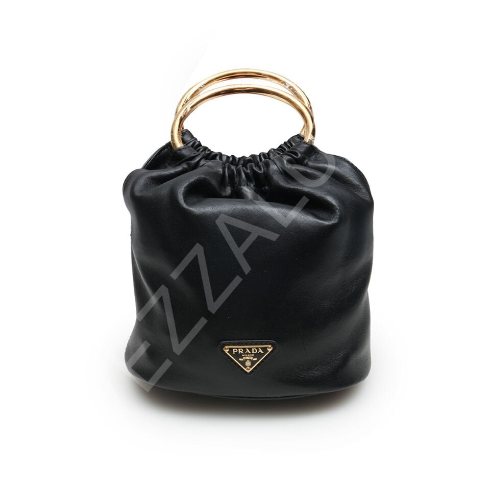 Prada Napa 19*15*8 Mini Siyah Kadın Çanta