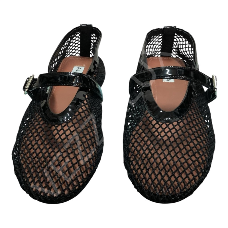 Alaia 08 Siyah File Kadın Ayakkabı