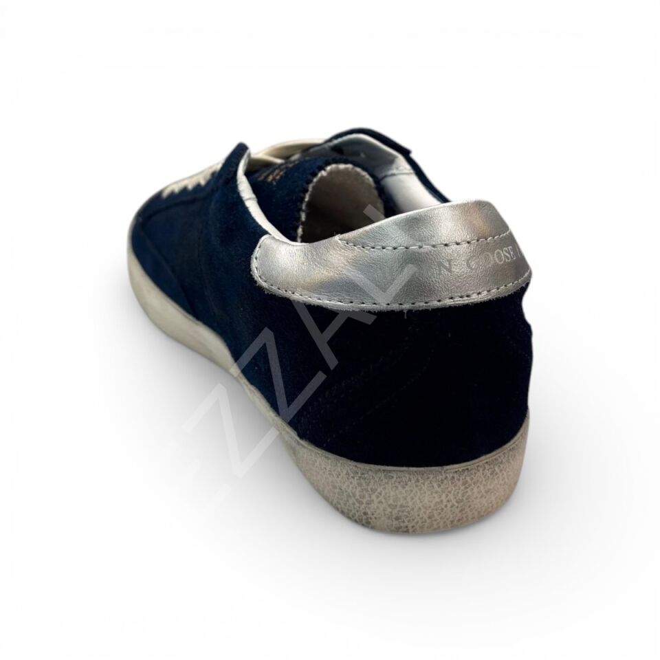 Gg 1027 Süet Lacivert Kadın Ayakkabı