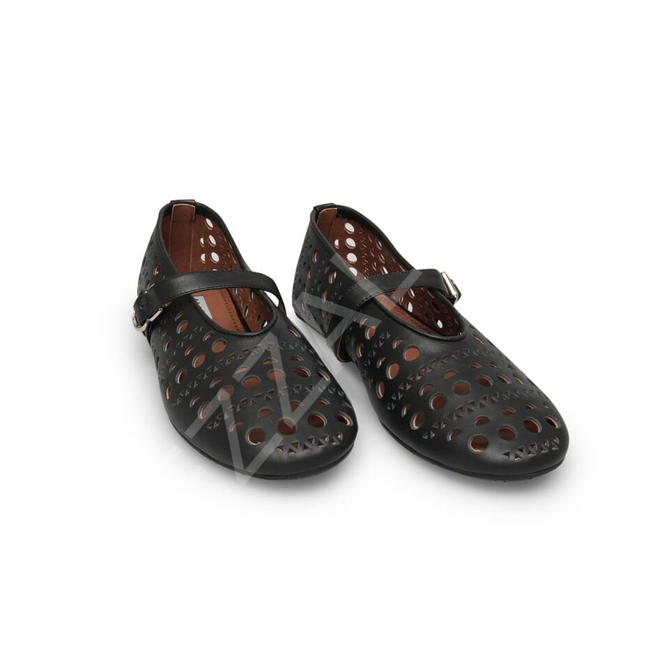 Alaia 12 Siyah P Kadın Ayakkabı