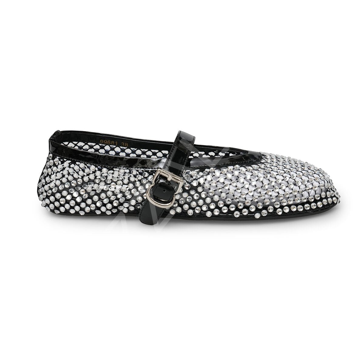 Alaia 727 Taşlı File Kadın Ayakkabı