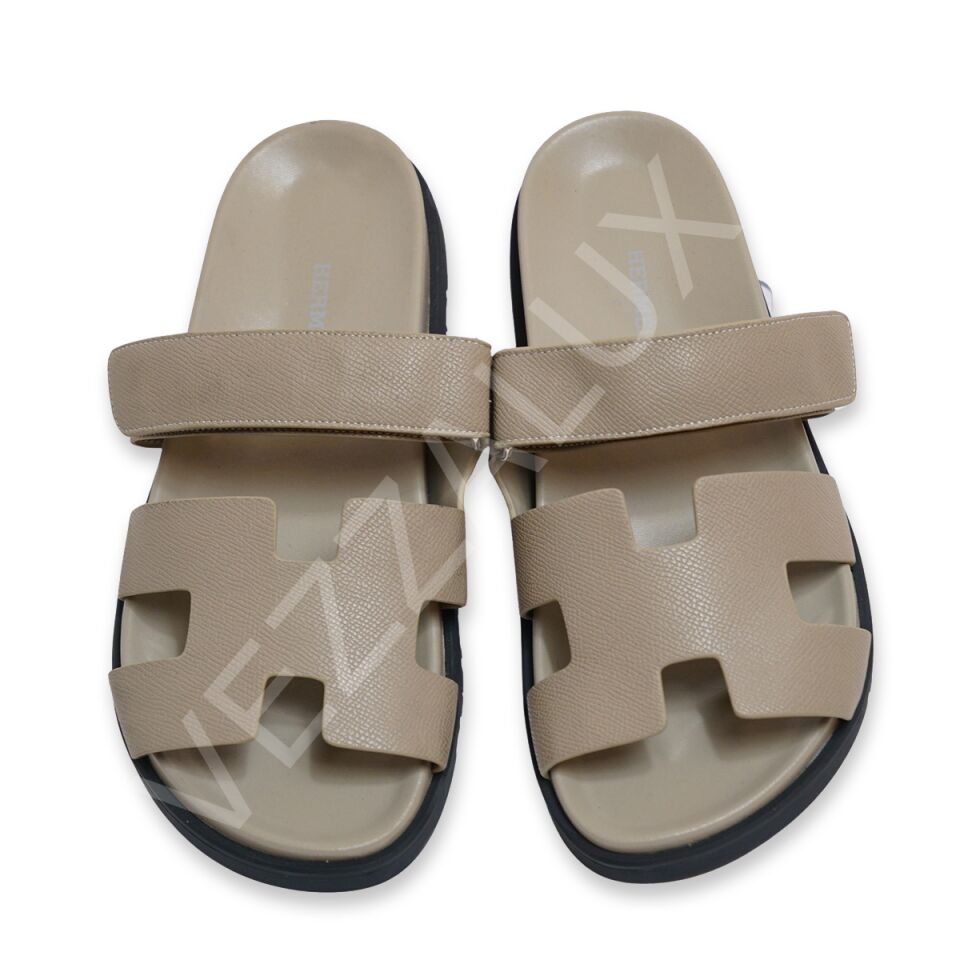 Hermes 969 Terlik Bej Erkek Ayakkabı