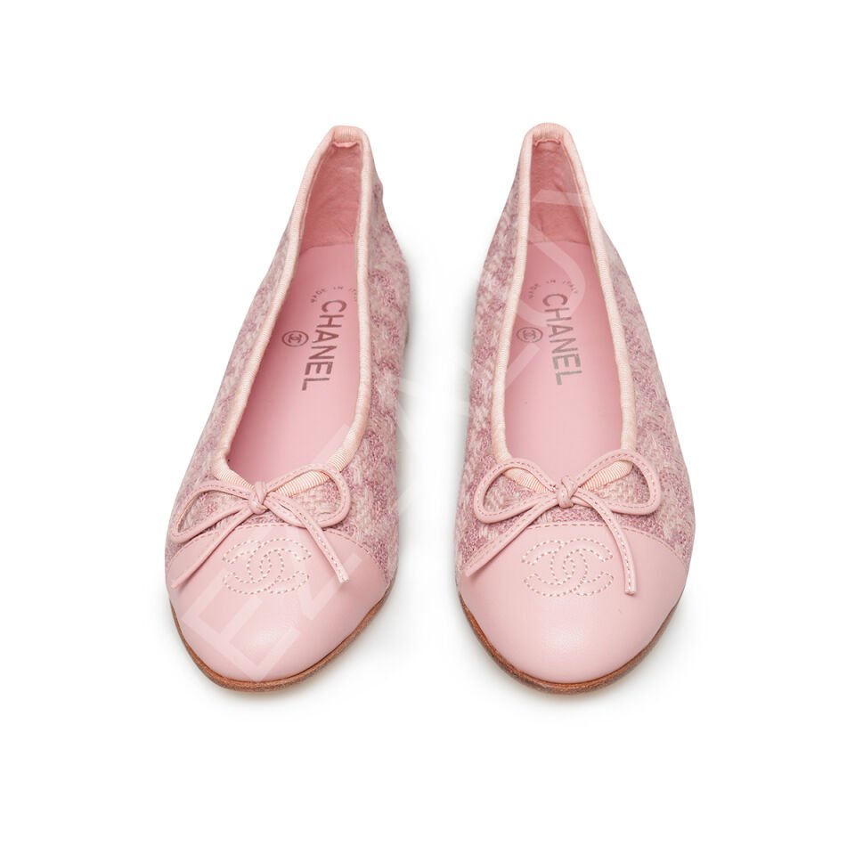 Chanel 05 Pembe Tüvit Kadın Ayakkabı