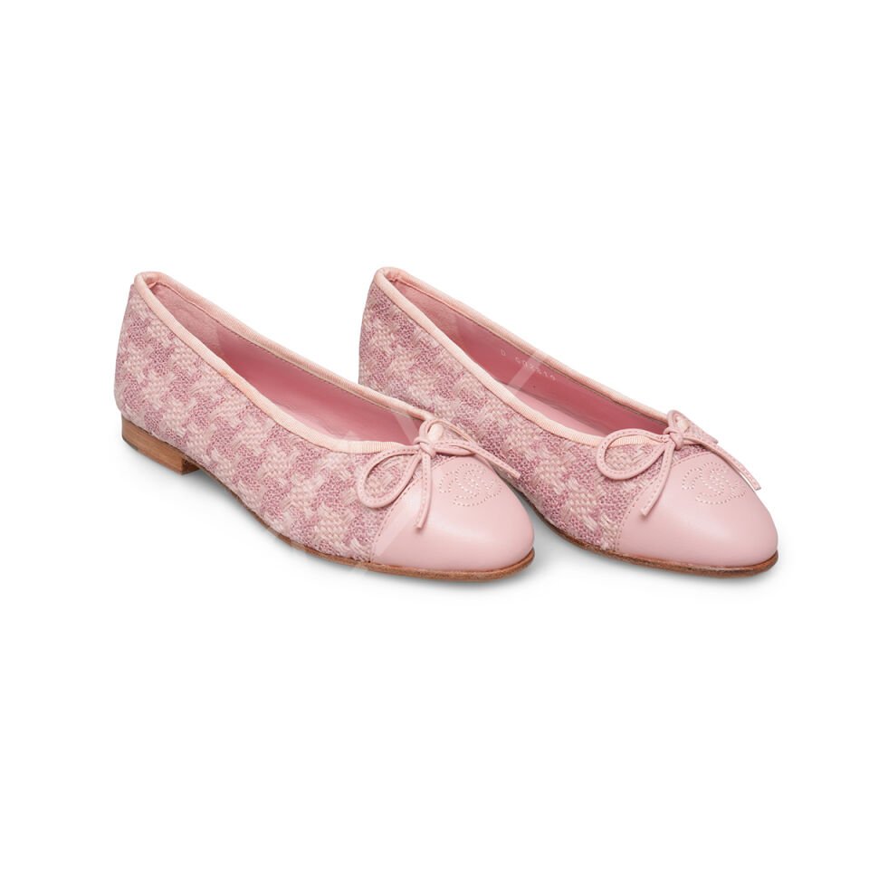 Chanel 05 Pembe Tüvit Kadın Ayakkabı