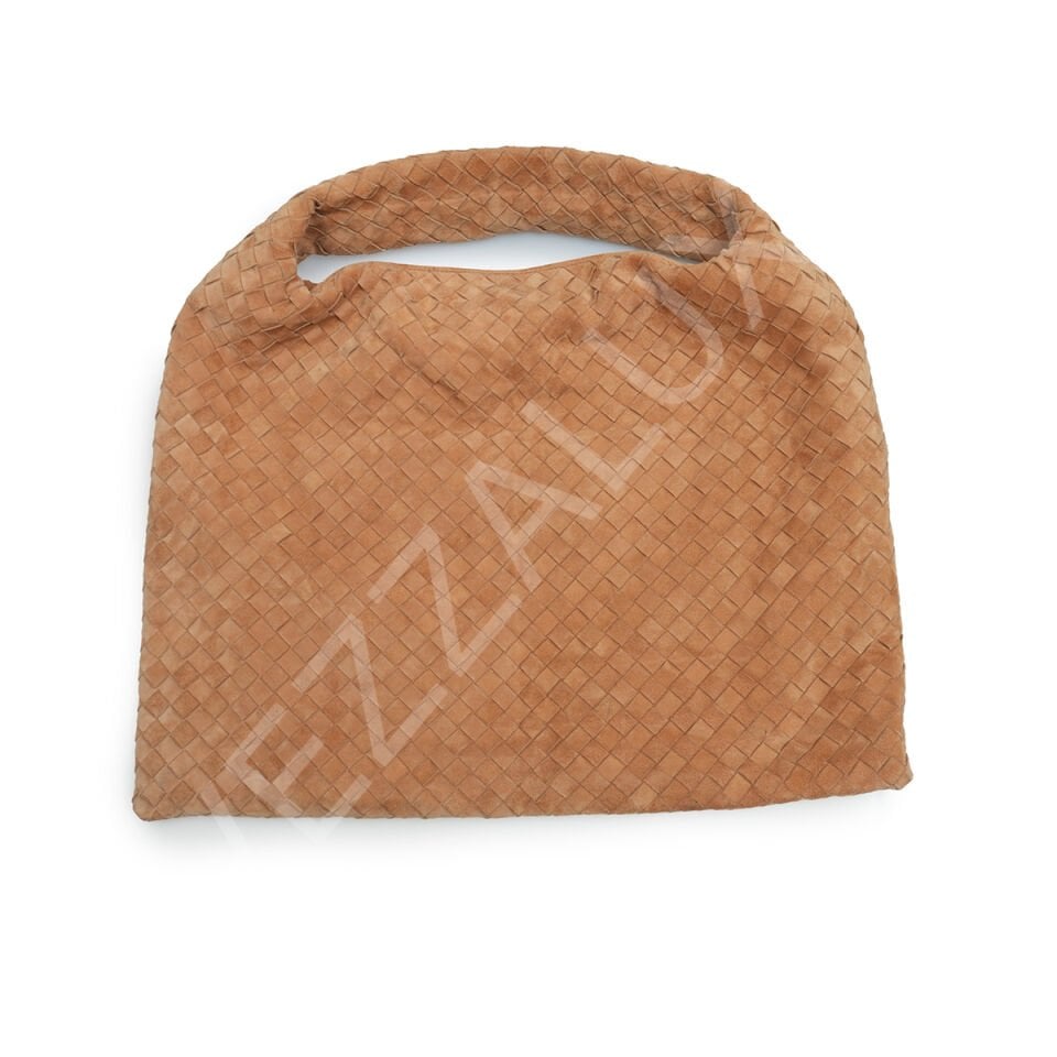 Bottega Hop Suede 24*54*13 Large Taba Kadın Çanta