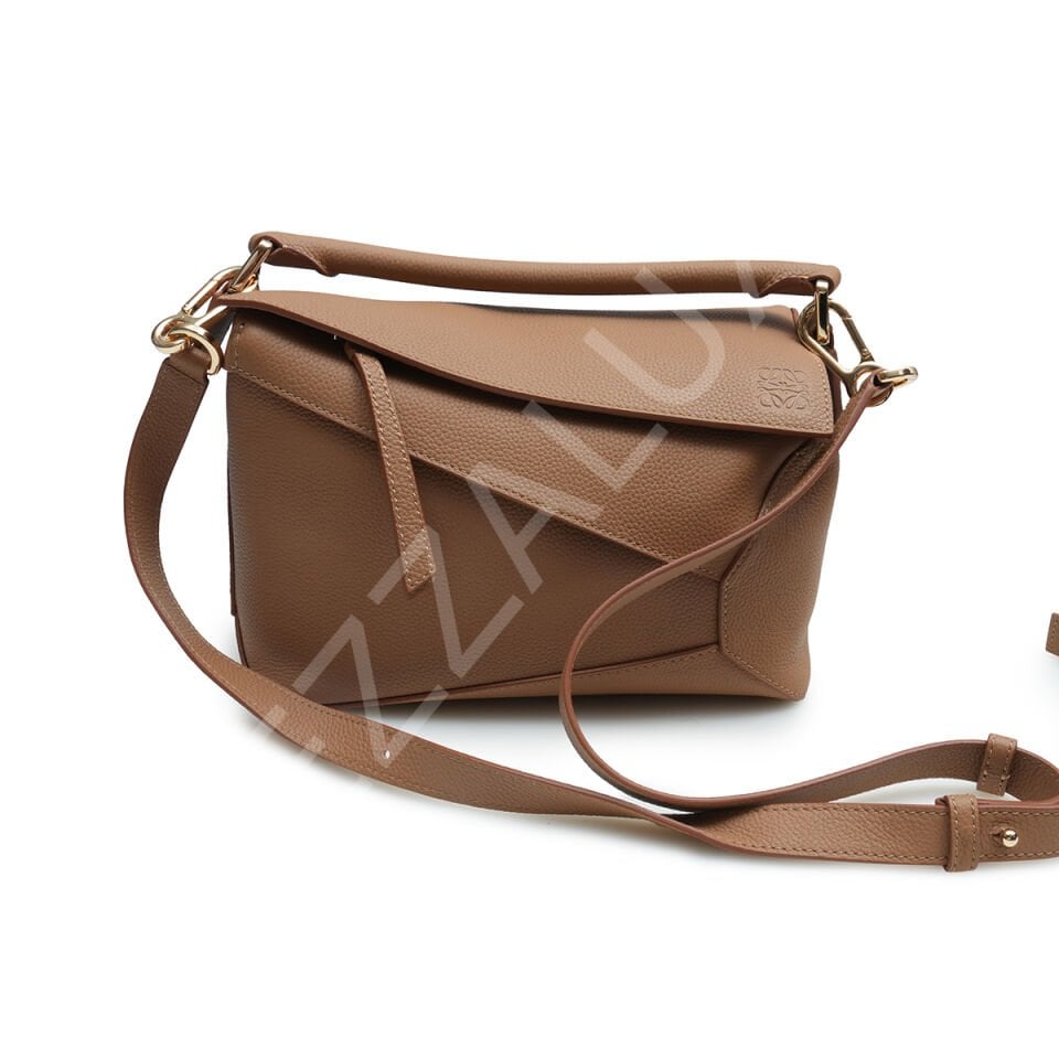 Loewe Puzzle  16,5*24*10,5 Small Taba Kadın Çanta