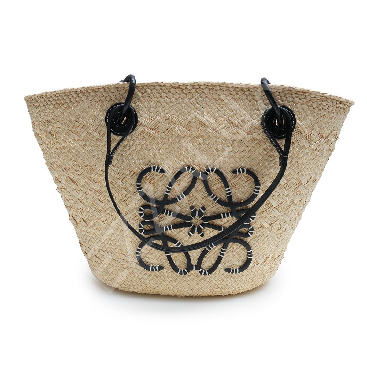 Loewe Basket  Standart Siyah Krem Kadın Çanta