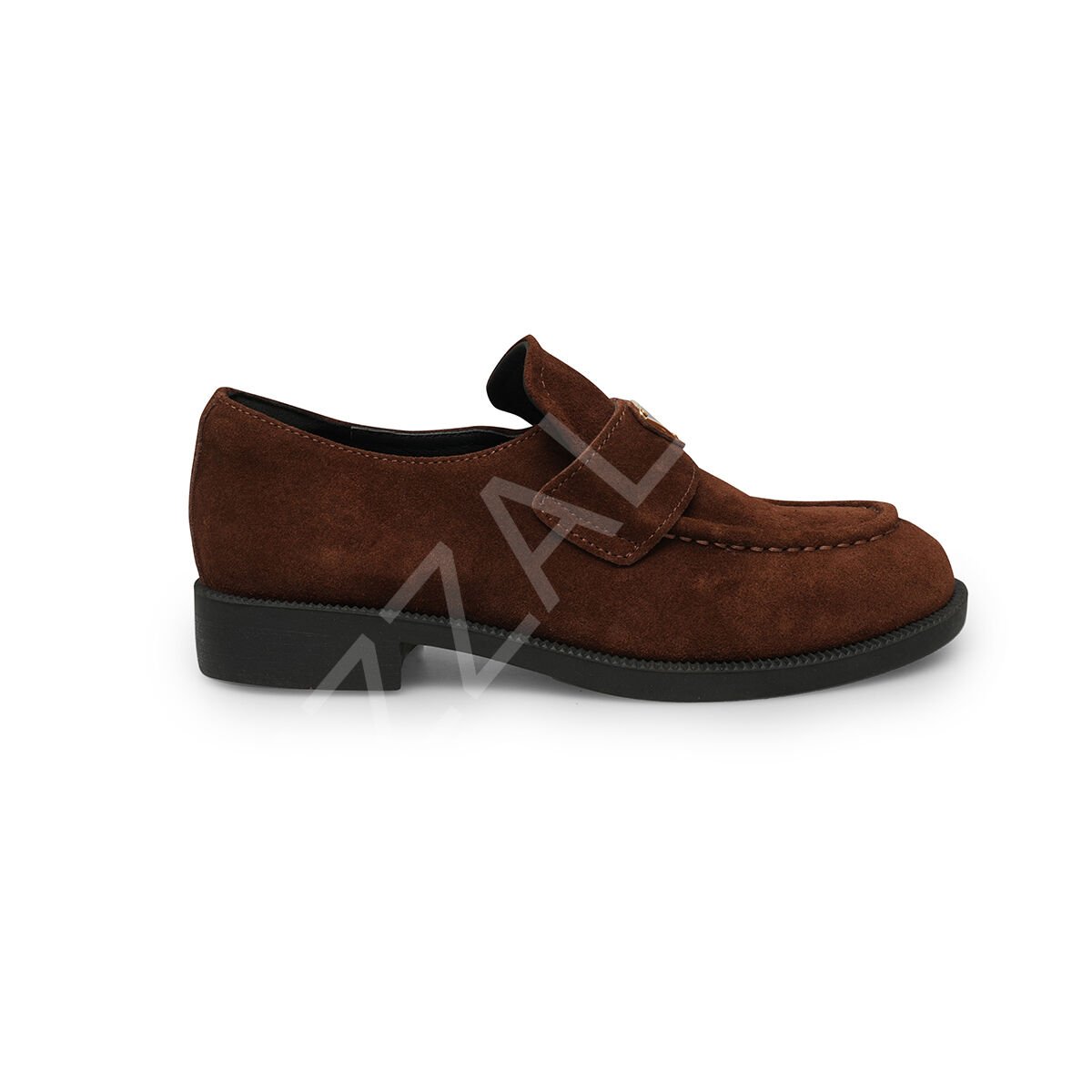 Prada 655 Süet Kahve Kadın Ayakkabı