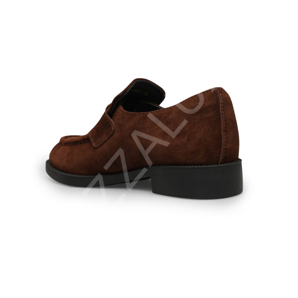 Prada 655 Süet Kahve Kadın Ayakkabı