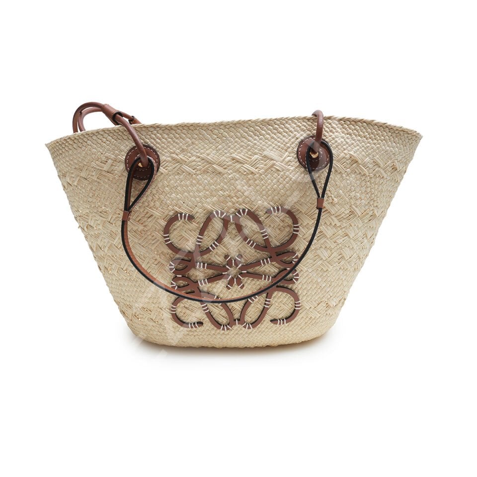 Loewe Basket  Standart Kahve Krem Kadın Çanta