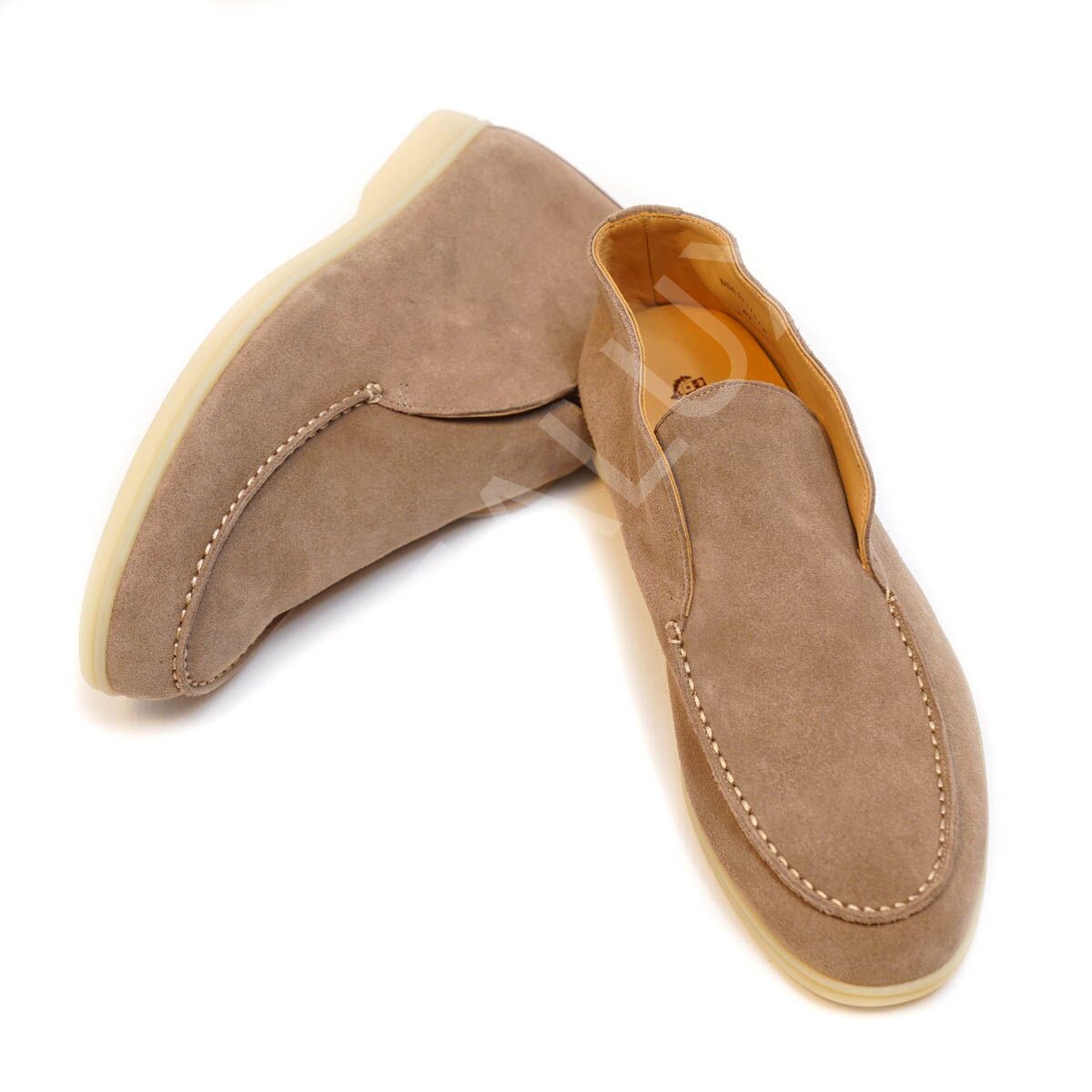 Lora 914 Krem Boğazlı Erkek Ayakkabı