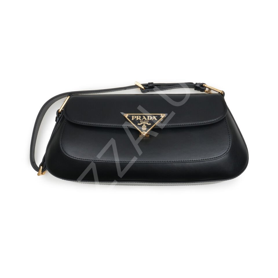 Prada Deri Çanta 13,5*31*4 Standart Siyah Kadın Çanta
