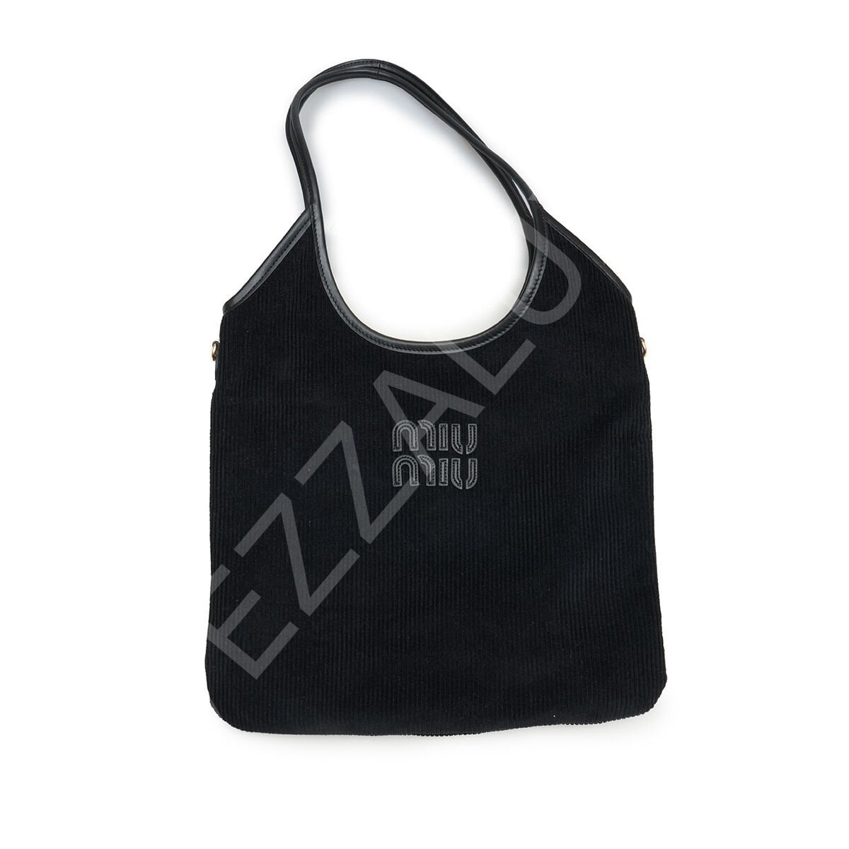 Miu Lvy Tote Bag  Standart Siyah Kadın Çanta