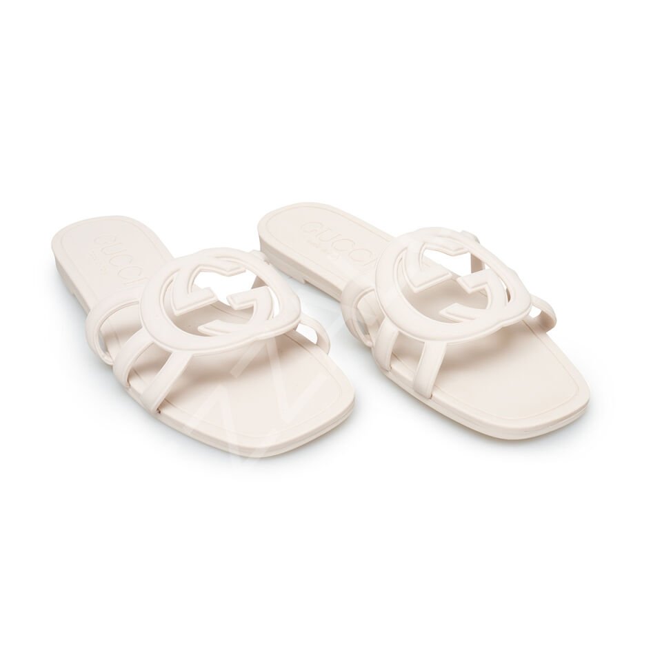 Gucci 23 Krem Terlik Kadın Ayakkabı