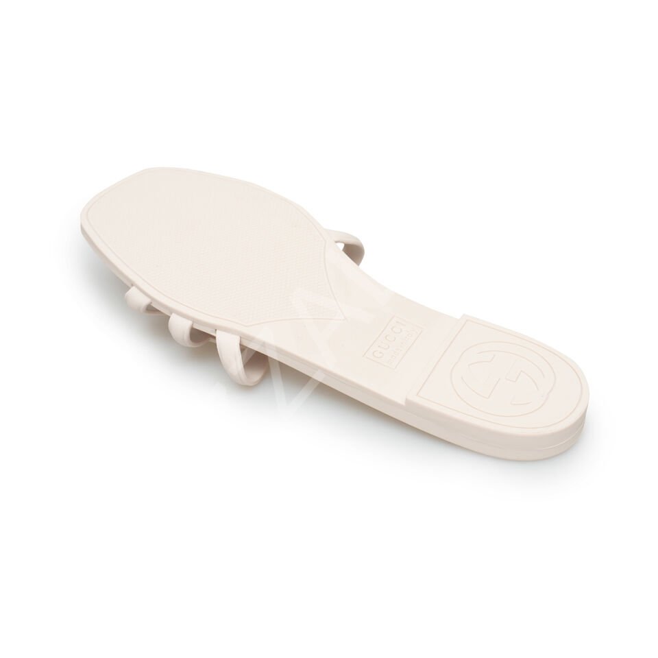 Gucci 23 Krem Terlik Kadın Ayakkabı