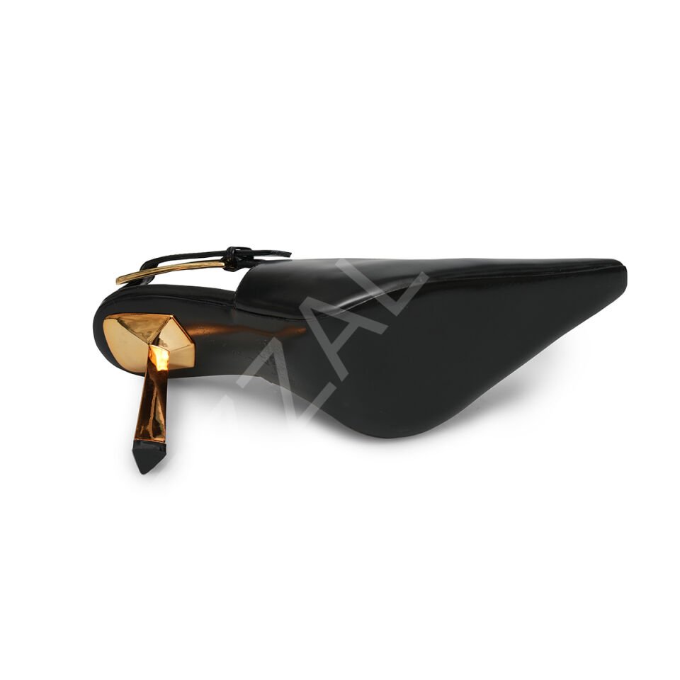 Ysl 01 Siyah Kadın Ayakkabı