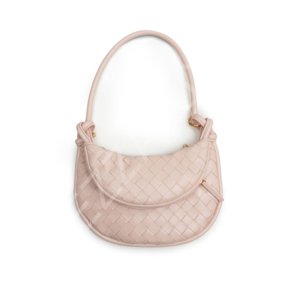 Bottega Gemeli 24,5*19*7 Small Pembe Kadın Çanta