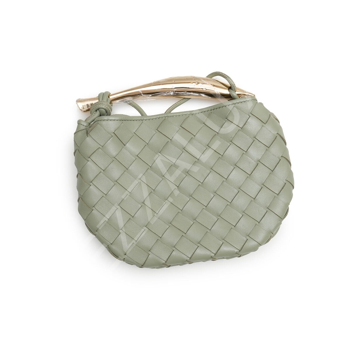 Bottega Sardine 12*20*2,5 Mini Su Yeşili Kadın Çanta