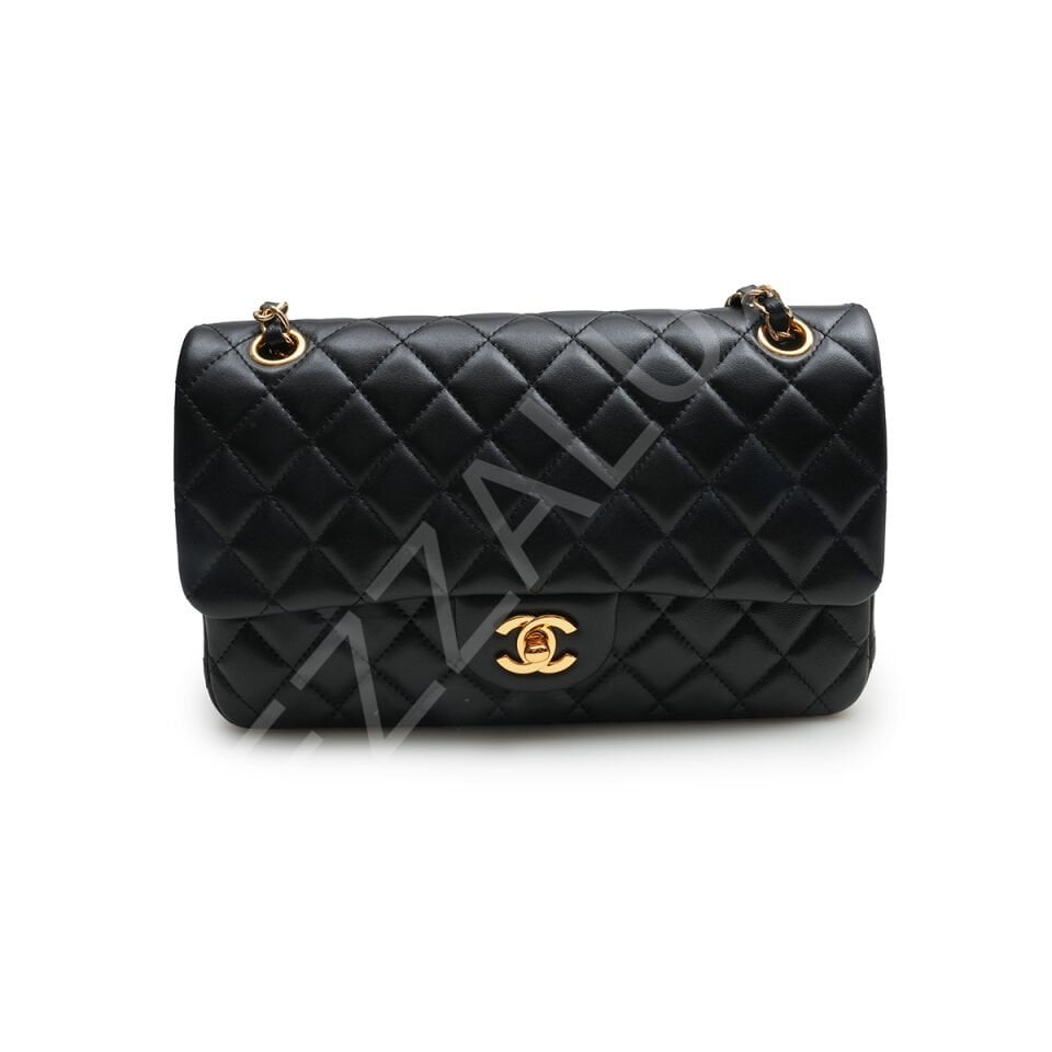 Chanel Klasik 11.12 15,5*25*6,5 Small Siyah Kadın Çanta