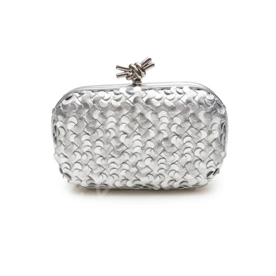 Bottega Knot 11,5*19*5 Standart Silver Kadın Çanta