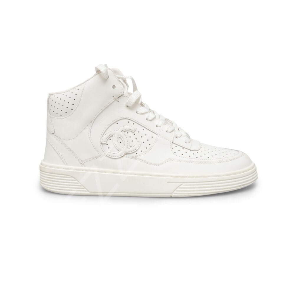 Chanel B01 Beyaz Boğazlı Kadın Ayakkabı