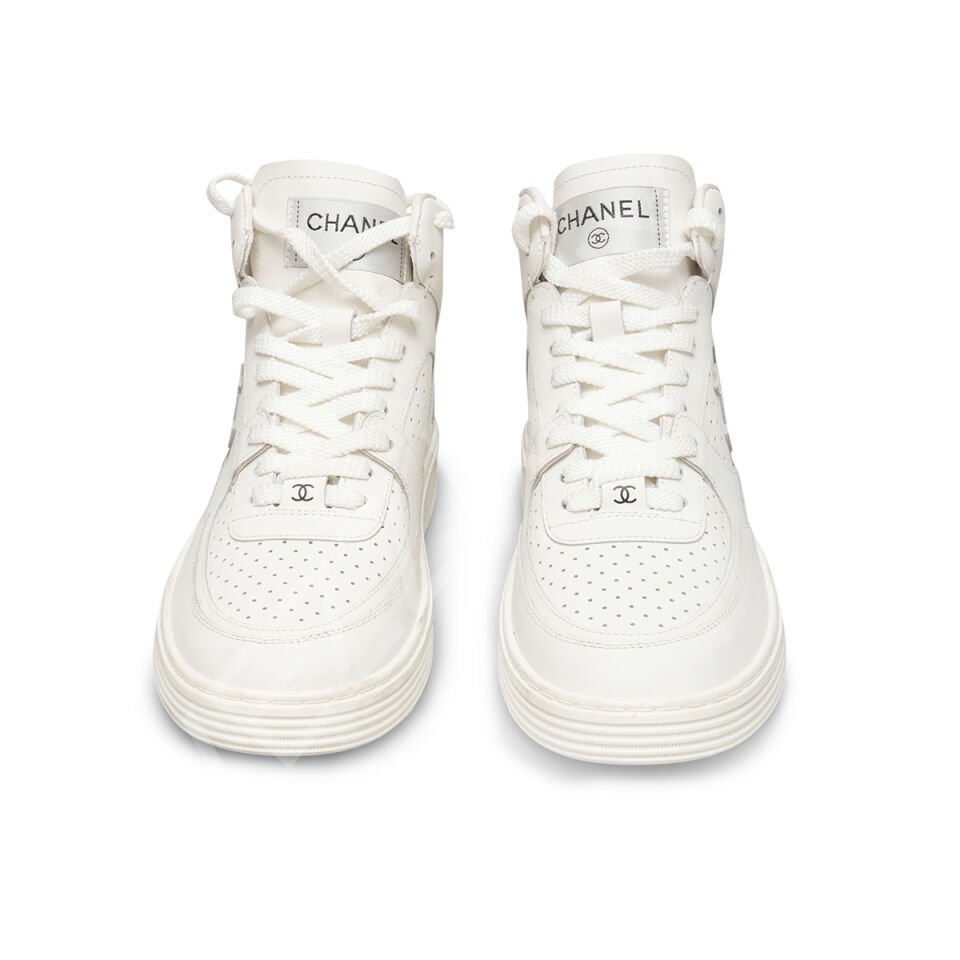 Chanel B01 Beyaz Boğazlı Kadın Ayakkabı