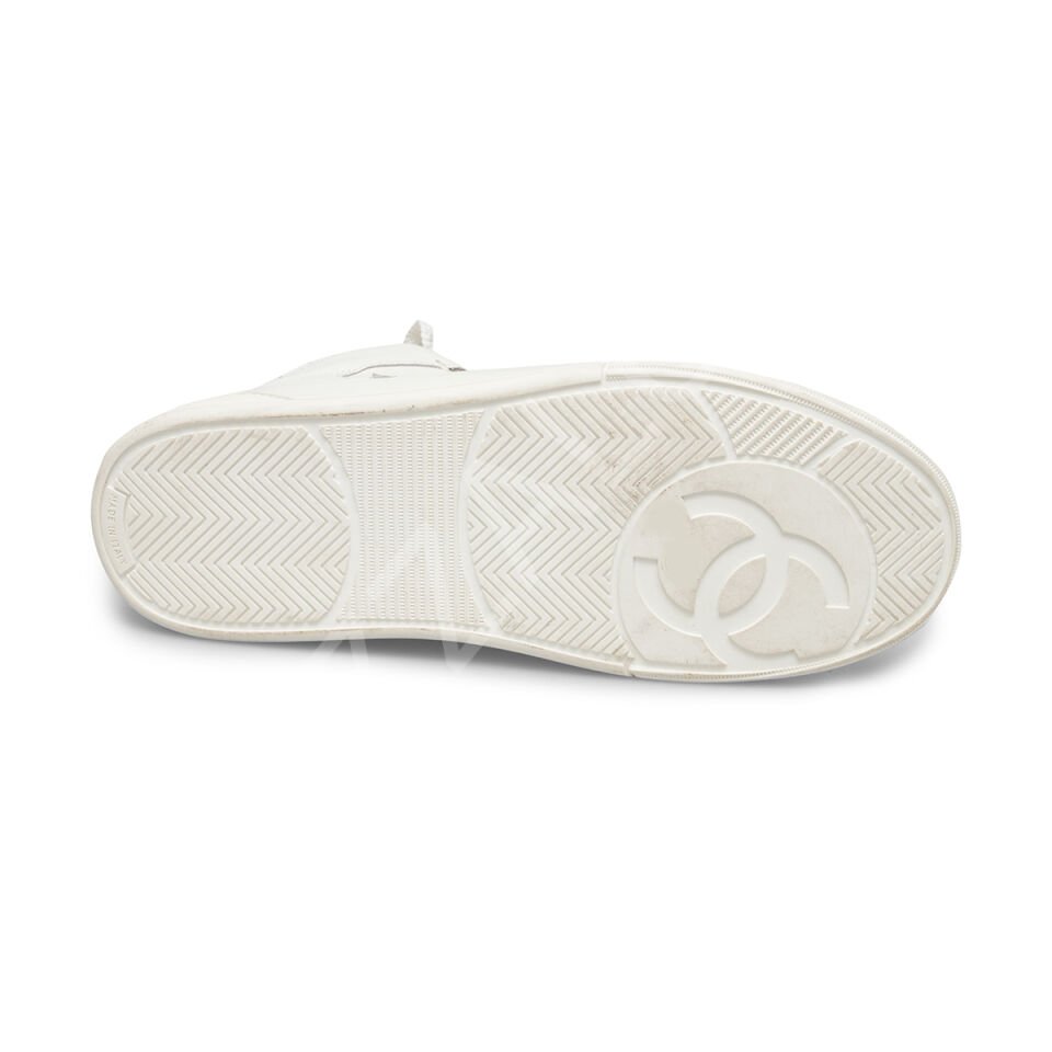 Chanel B01 Beyaz Boğazlı Kadın Ayakkabı