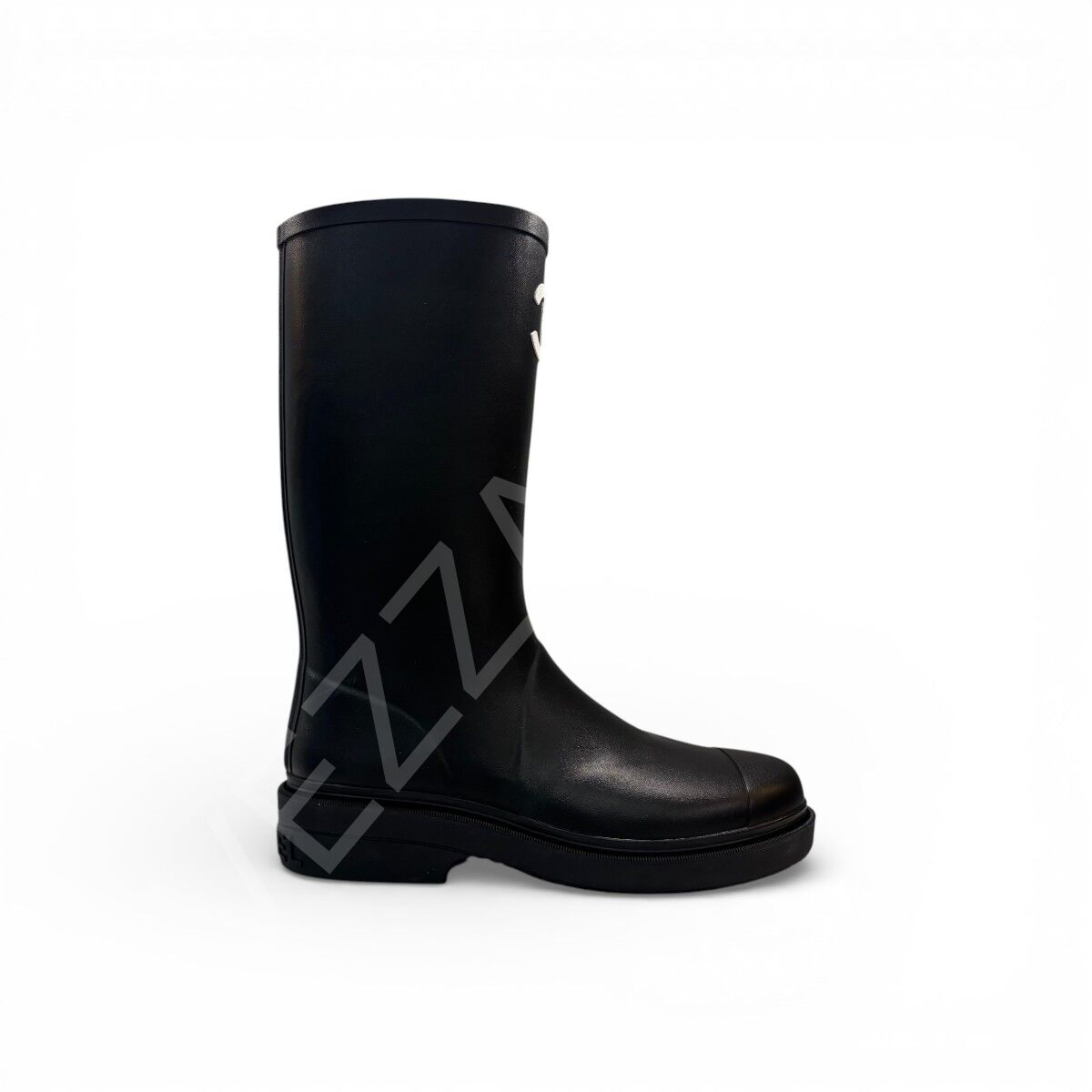 Chanel Y01 Siyah Yağmurluk Kadın Ayakkabı