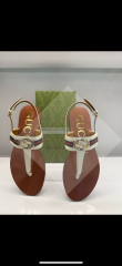 GUCCİ 696 KREM SANDALET