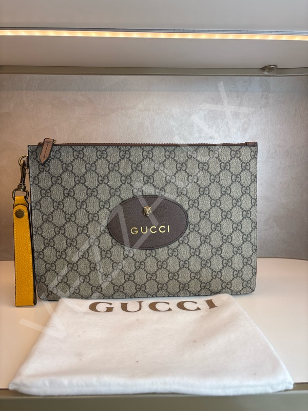 Gucci 1080 Logolu Clutch Erkek Çanta