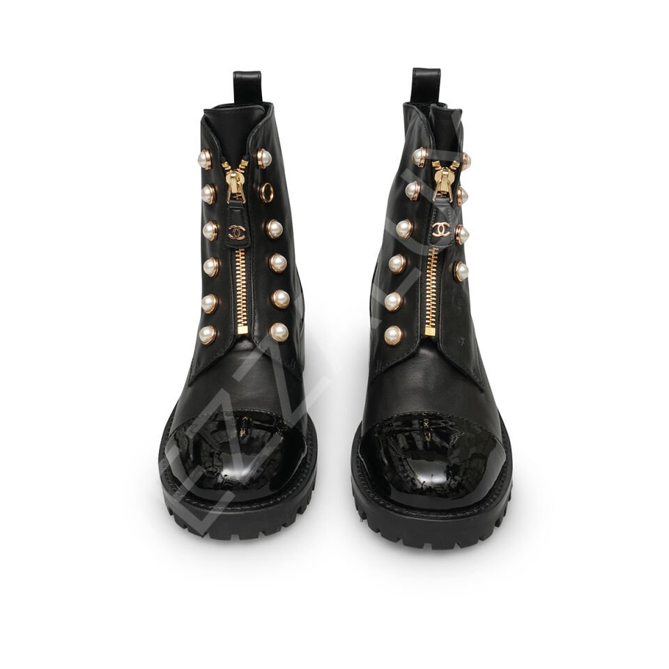 Chanel B20 Beyaz İncili Kadın Ayakkabı