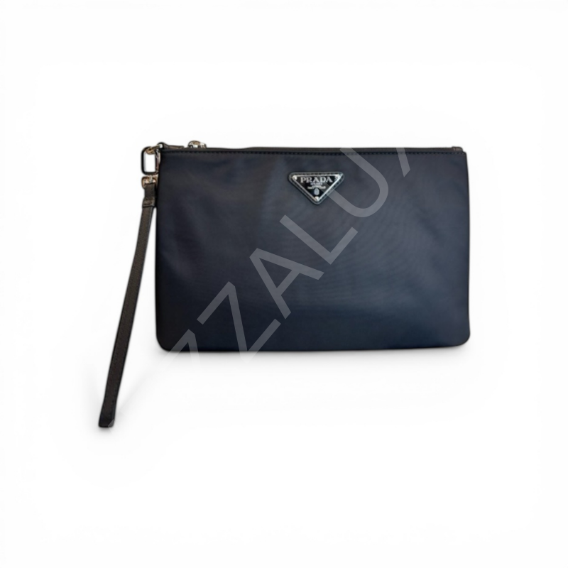 Prada 1082  Siyah Nylon Clutch Erkek Çanta