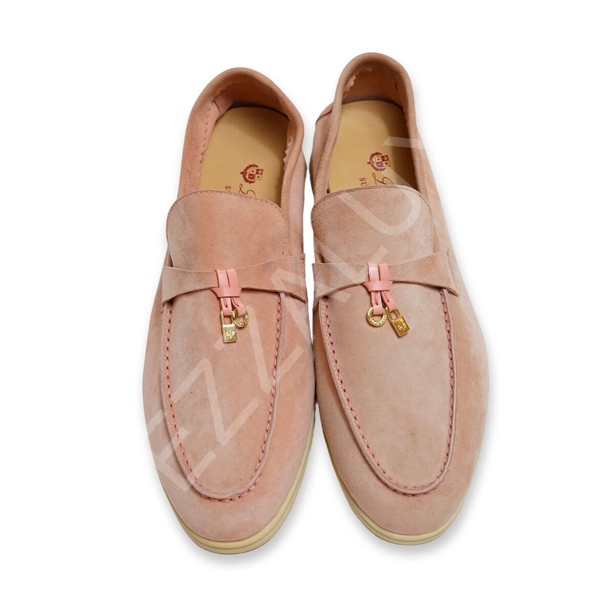 Lora 1010 Pembe Süet Erkek Ayakkabı