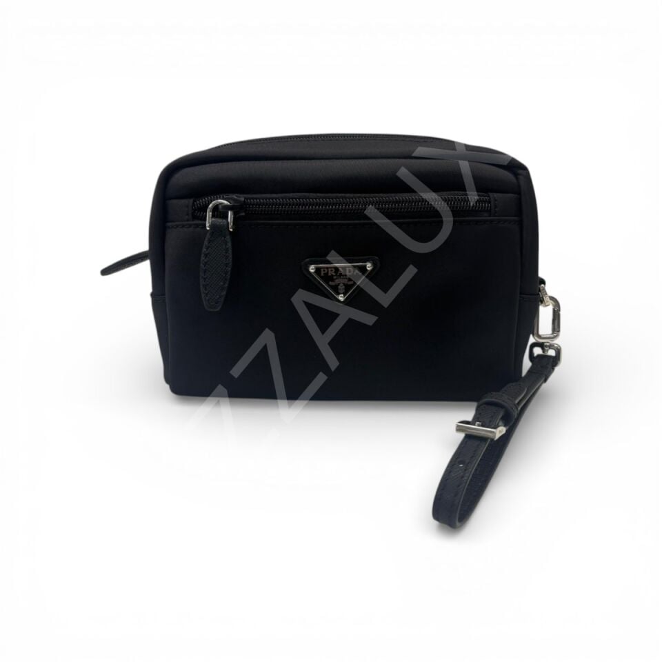 Prada 1086 Siyah Nylon Box Mini Erkek Çanta