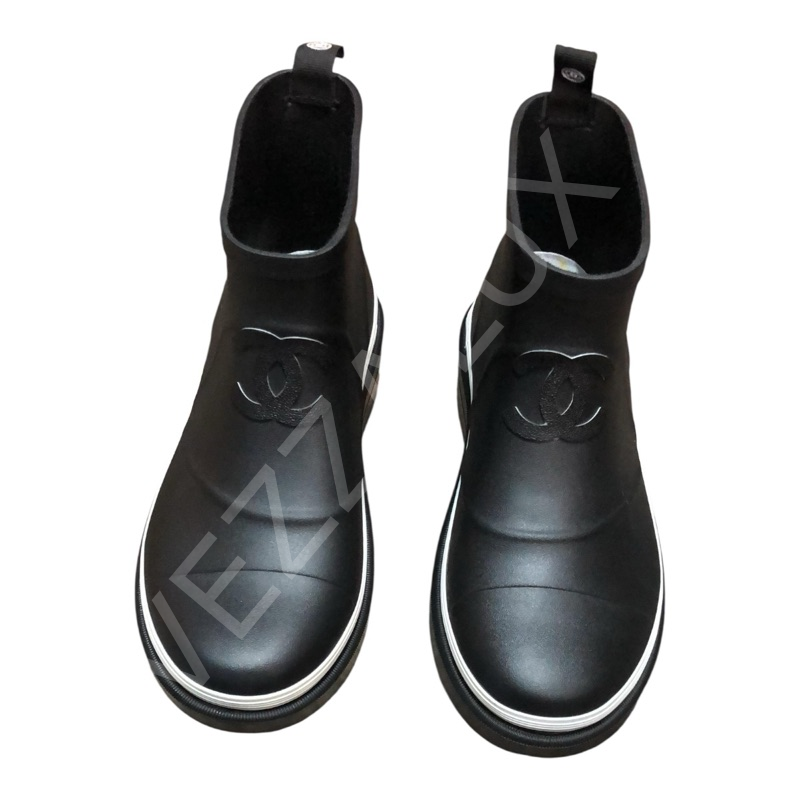 Chanel Y07 Siyah Kısa Kadın Ayakkabı