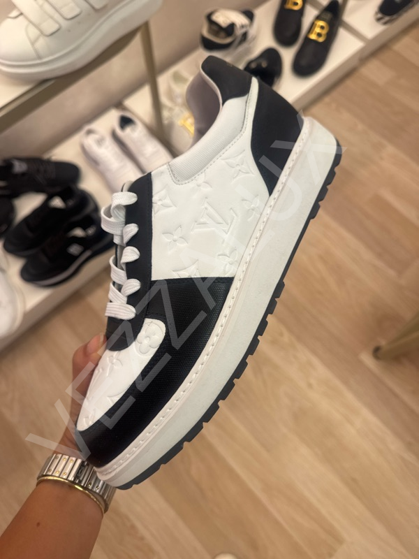 Lv 876 Siyah Beyaz Erkek Ayakkabı