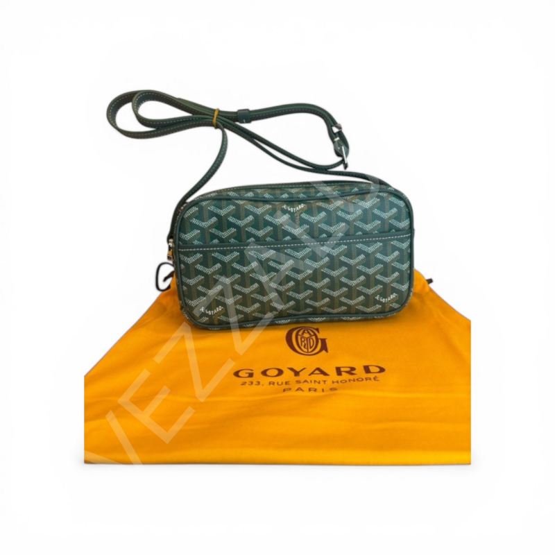 Goyard 1120 Kamera Yeşil Erkek Çanta