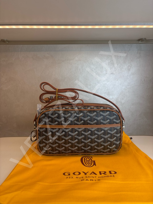 Goyard 1121 Kamera Kahverengi Erkek Çanta
