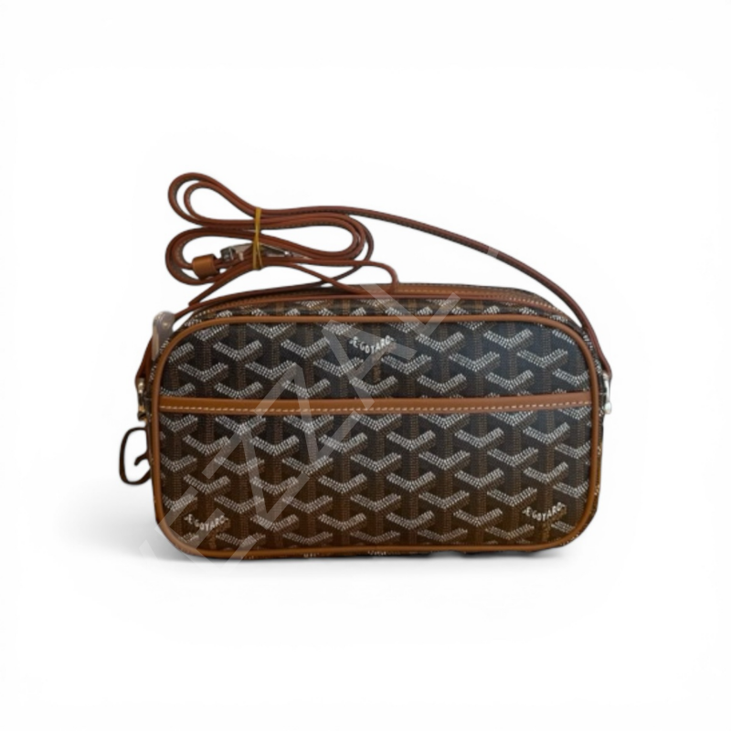 Goyard 1121 Kamera Kahverengi Erkek Çanta