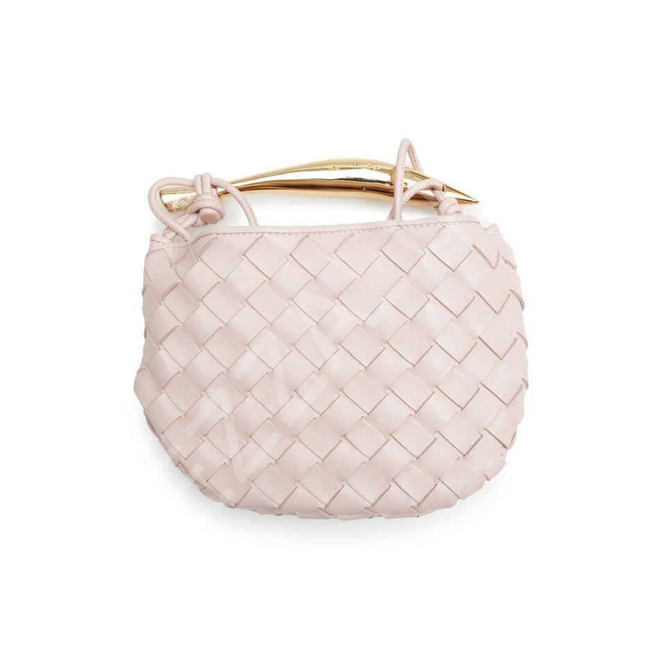 Bottega Sardine 12*20*2,5 Mini Pembe Kadın Çanta