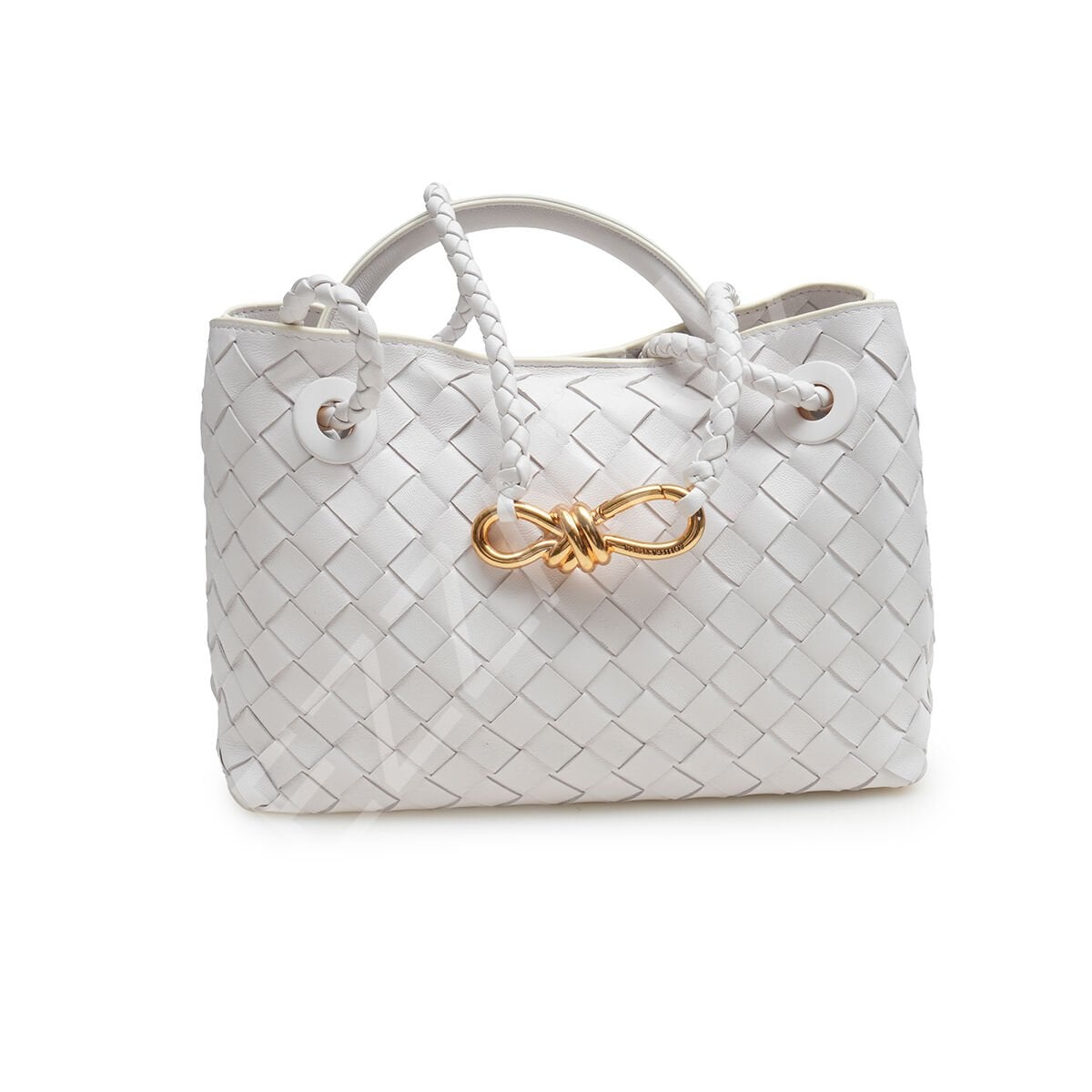 Bottega Andiamo  20*25*10 Small Beyaz Kadın Çanta