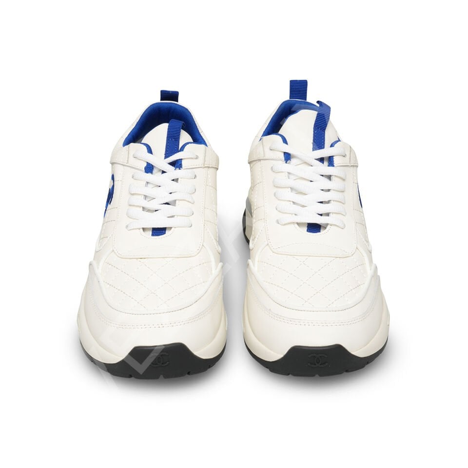 Chanel 583 Mavi Yazı Kadın Ayakkabı