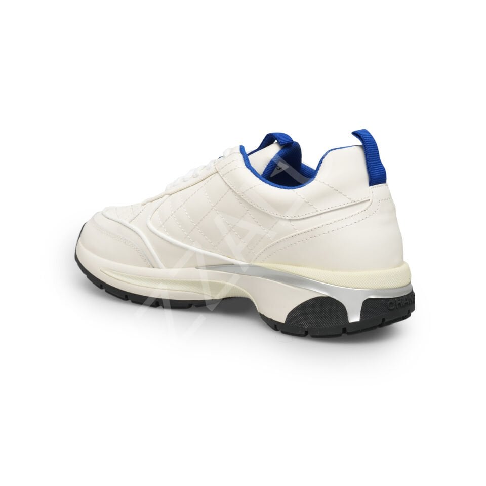 Chanel 583 Mavi Yazı Kadın Ayakkabı