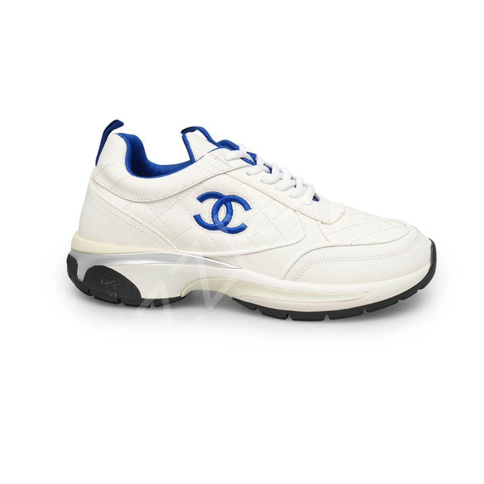 Chanel 583 Mavi Yazı Kadın Ayakkabı